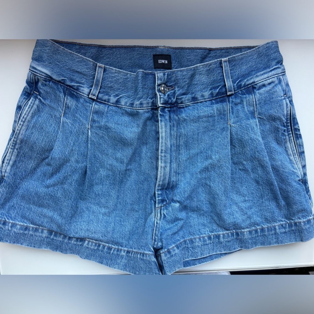 Edwin Blue Relaxed Jeans with Classic Medium-Wash